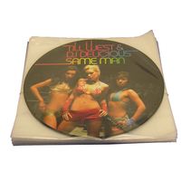 Picture-disc transparent sleeve (LP and 12")