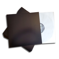 LP cardboard cover (black)