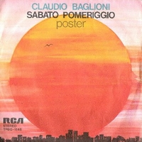 Sabato pomeriggio \ Poster - CLAUDIO BAGLIONI