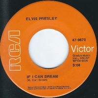 If I can dream \ Edge of reality - ELVIS PRESLEY