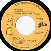 Mi vendo \ Aida - RENATO ZERO \ RINO GAETANO