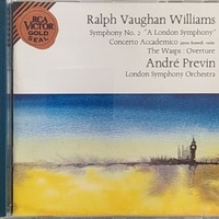 Symphony No. 2 "A London Symphony", Concerto Accademico, The Wasps: Ouverture - Ralph Vaughan WILLIAMS (Andrè Previn)