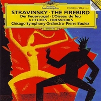 The Firebird • 4 Etudes • Fireworks - Igor STRAVINSKY (Pierre Boulez)