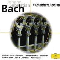 St Matthew passion: choruses and arias - Johann Sebastian BACH (Karl Richter)