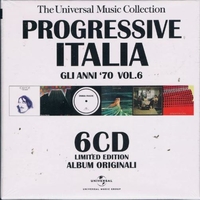 Progressive Italia - Gli anni '70 vol.6 - FRANCO FALSINI \ MAURIZIO FABRIZIO \ PANGEA \ CARLO SILIOTTO \ PUEBLO \ SENSATION'S FIX
