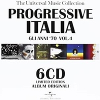 Progressive Italia - Gli anni '70 vol.4 - IBIS \ JUMBO \ MADRUGADA \ SENSATION'S FIX \ MAURO PELOSI \ LATTE E MIELE