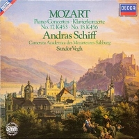 Piano Concertos: No. 17, K453 ・ No. 18, K456 - Wolfgang Amadeus MOZART (Andras Schiff, Sandor Vegh)