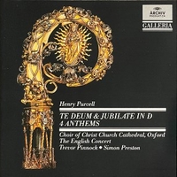 Te Deum & Jubilate In D • 4 Anthems - Henry PURCELL (Trevor Pinnock, Simon Preston, Choir of Christ church Cathedral Oxford)