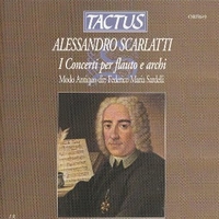 I concerti per flauto e archi - Alessandro SCARLATTI (Modo antiquo, Federico Maria Sardelli)