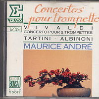 Concertos pour trompette - Antonio VIVALDI / Giuseppe TARTINI / Tomaso ALBINONI / various (Maurice André)