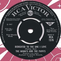 Dedicated to the one I love / Free advice - The MAMAS & THE PAPAS
