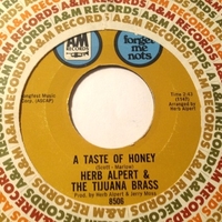 A taste of honey / Third man theme - HERB ALPERT & the Tijuana brass