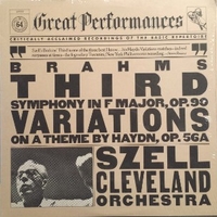 Third symphony in F major, op.90 - Johannes BRAHMS  (George Szell \ Cleveland orchestra)