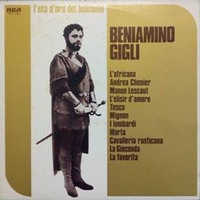 L'età d'oro del bel canto - BENIAMINO GIGLI