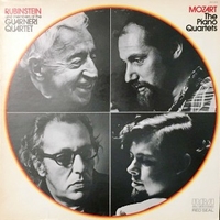 Mozart The piano quartets-Rubinstein and members of the Guarnieri quartet - Wolfgang Amadeus Mozart (Arthur Rubinstein; Guarnieri quartet)