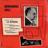 La boheme - BENIAMINO GIGLI