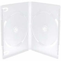 Transparent 2DVD library box