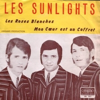 Les roses blanches \ Mon coeur est un coffret - LES SUNLIGHTS