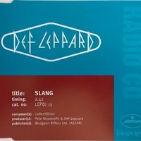 Slang (1 track) - DEF LEPPARD