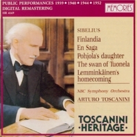 Finlandia, En saga, Pohjola's daughter, The swan of Tuonela, Lemminkainens homecoming - Jean SIBELIUS (Arturo Toscanini)