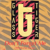 Don't forget me (when I'm gone) \ Ancient evenings - GLASS TIGER