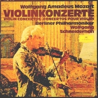 Violin concertos - Wolfgang Amadeus MOZART (Wolfgang Schneiderhan)