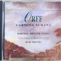 Carmina burana - Carl ORFF (Kurt Prestel, Gerda Hartmann, Richard Brüner, Rudolf Knoll)