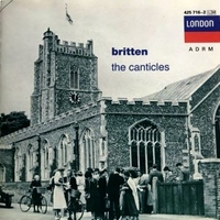 The canticles - Benjamin BRITTEN (Neville Marriner, Peter Pears, John Hahessy)