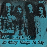 So many things to say \ Rock and roll widow - WISHBONE ASH