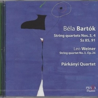 String quartet n.3, 4-Leo Weiner string quartet n°3 - Bela BARTOK (Parkanyi quartet)