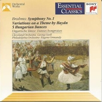 Symphony No.1 · Variations On A Theme By Haydn · 5 Hungarian Dances - Johannes BRAHMS  (George Szell \ Cleveland orchestra)