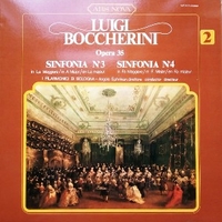 Opera 35: sinfonia n°3+sinfonia n°4 - Luigi BOCCHERINI (Filarmonici di Bologna; Angelo Ephrikian)