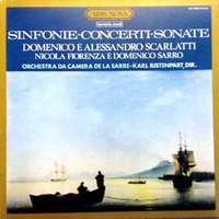 Sinfonie-concerti-sonate - Domenico e Alessandro SCARLATTI (Domenico Sarro, Nicola Fiorenza)