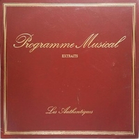 Programme musical extraits-Les antiques - VARIOUS