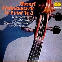 Violinkonzerte nr.4 un nr.5 - Wolfgang Amadeus MOZART (Wolfgang Schneiderhan, Hans Schmidt-Issersted)