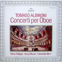 Concerti per oboe - Tomaso ALBINONI (Heinz Hollinger, Hans Elhorst)