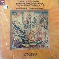 Sinfonia in sol \ Historia divitis-Dives malus - Gregorio ALLEGRI \ Giacomo CARISSIMI (Hans-Martin Linde)