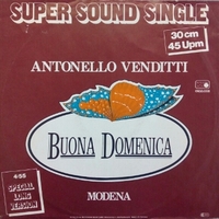 Buona domenica (special long version)\Modena - ANTONELLO VENDITTI