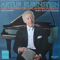 Die 5 klavierkonzerte - Ludwig Van BEETHOVEN (Arthur Rubinstein, Erich Leinsdorf)