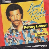 Penny lover \ Tell me - LIONEL RICHIE