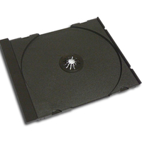Black CD tray