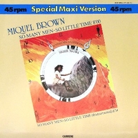 So many men-so little time (8:00) - MIQUEL BROWN
