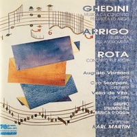 Musica da concerto per viola ed archi - Serenata per Andromeda - Concerto per archi - NINO ROTA \ Federico GHEDINI \ Girolamo ARRIGO (Gruppo strumentale musica d'oggi)