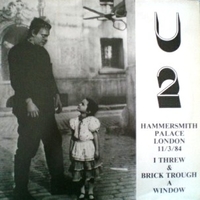 I threw & brick trough a window - U2