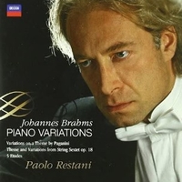 Piano variations - Johannes BRAHMS (Paolo Restani)