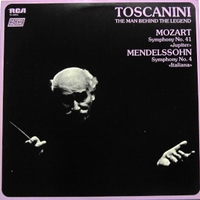 Symphony no.41 "Jupiter" - Symphony no.4 "Italiana" - Wolfgang Amadeus MOZART \ Felix MENDELSSOHN-BARTOLDY (Arturo Toscanini)