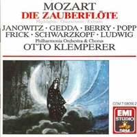 Die Zauberflote (highlights) - Wolfgang Amadeus MOZART (Nicolai Gedda, Elisabeth Schwarzkopf, Lucia Popp, Gundula Janowitz, Otto Klemperer)
