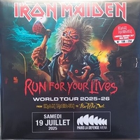 Run for your lives - World tour 2025/26 - From Iron Maiden to Fear of the dark - IRON MAIDEN