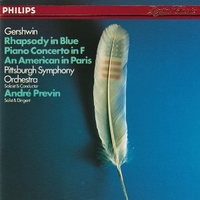 Rhapsody In Blue • Piano Concerto In F • An American In Paris - George GERSHWIN (André Previn)
