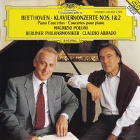 Klavierkonzerte nos. 1 & 2 - Ludwig Van BEETHOVEN (Maurizio Pollini; Claudio Abbado)